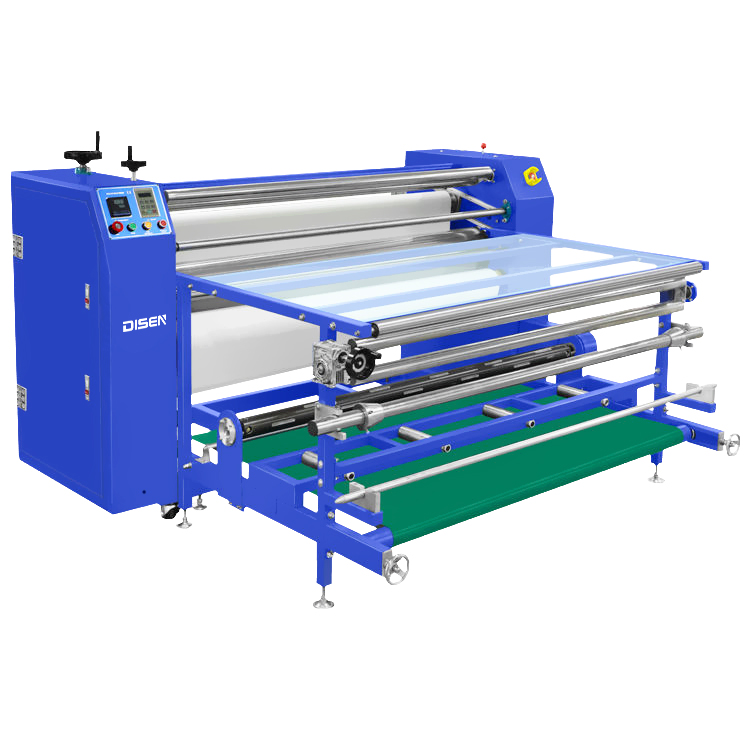 DS-26B 1.7x210 1700mm 패브릭 섬유 캘린더 가열 파이프 롤 공압 열 프레스 롤러 승화 회전 열전달 기계
