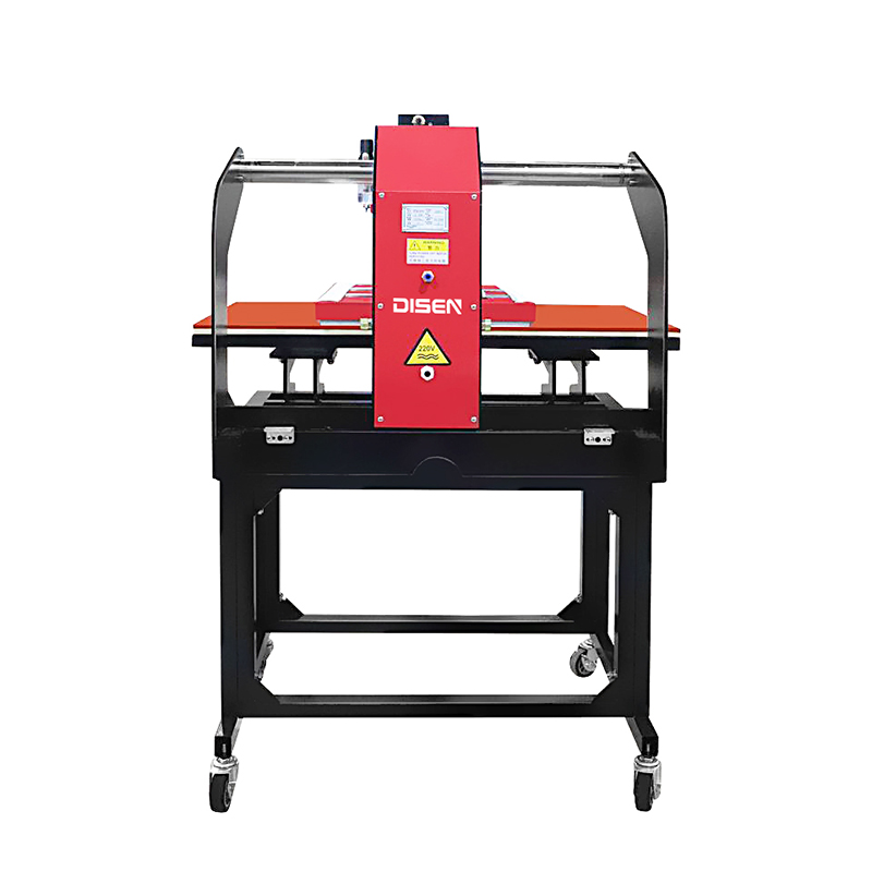 DS-7B-1 40*60cm T-셔츠 직물을 위한 두 배 역 열 압박 이동 기계
