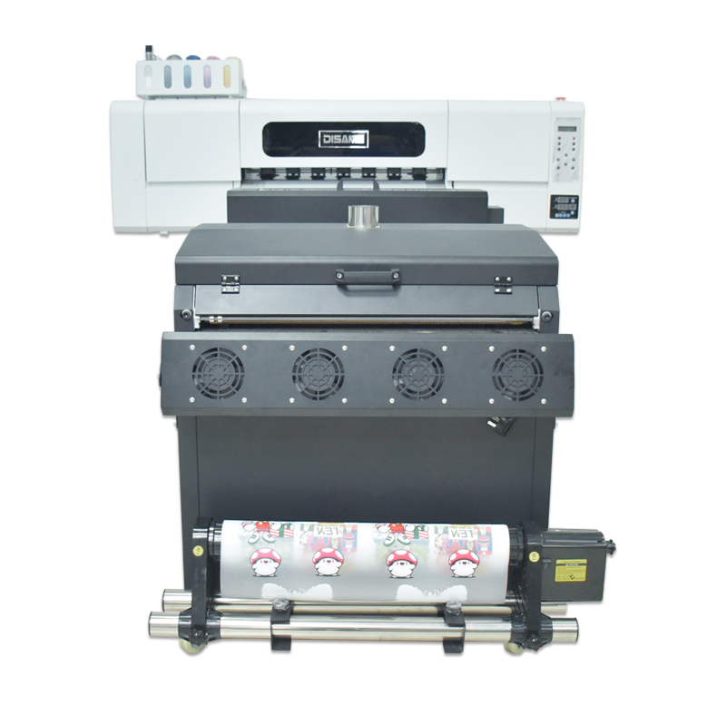 DS-MC760DW A1 디지털 DTF 프린터 60cm 열전달 PET 필름 2 또는 4 헤드 70cm DTF 기계