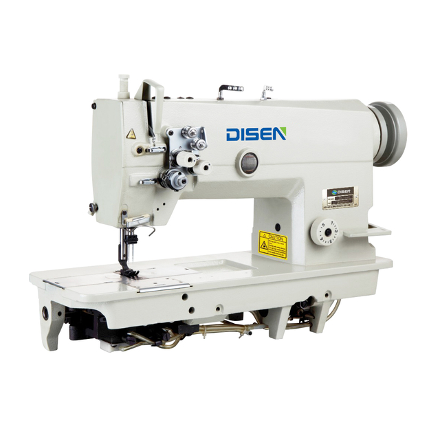 ML-842/845/872/875 산업용 헤비 듀티 더블 바늘 재봉 라벨 메이커 가죽 재봉틀 