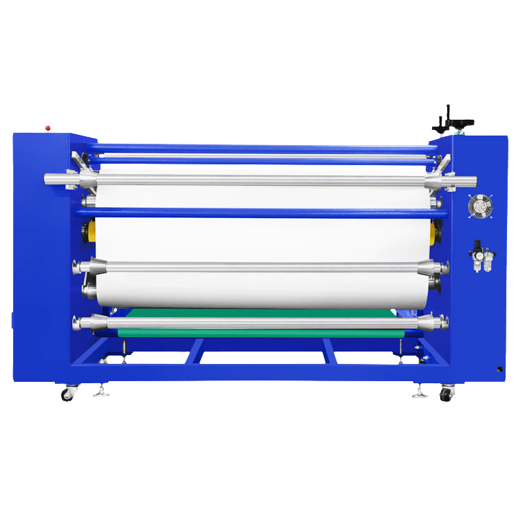 DS-26B 1.7x210 1700mm 패브릭 섬유 캘린더 가열 파이프 롤 공압 열 프레스 롤러 승화 회전 열전달 기계