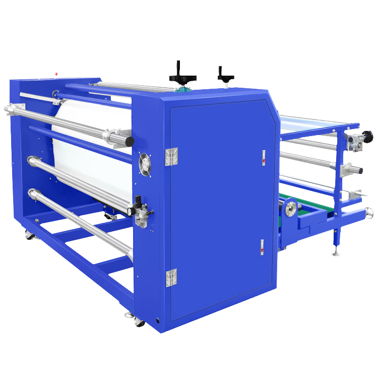DS-26B 1.7x210 1700mm 패브릭 섬유 캘린더 가열 파이프 롤 공압 열 프레스 롤러 승화 회전 열전달 기계