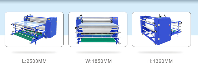 DS-26B 1.7x210 1700mm 직물 직물 캘린더 가열 파이프 롤 공압 열 프레스 롤러 승화 회전 열전달 기계 DS-26B 