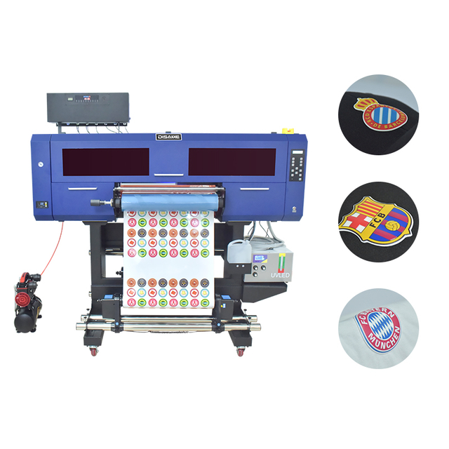 60cm UV DTF 프린터 크리스탈 라벨 ptinting 다색 3D 인쇄 공장 가격
