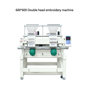 Disen 600*600mm 더블 헤드 컴퓨터 자수 기계
